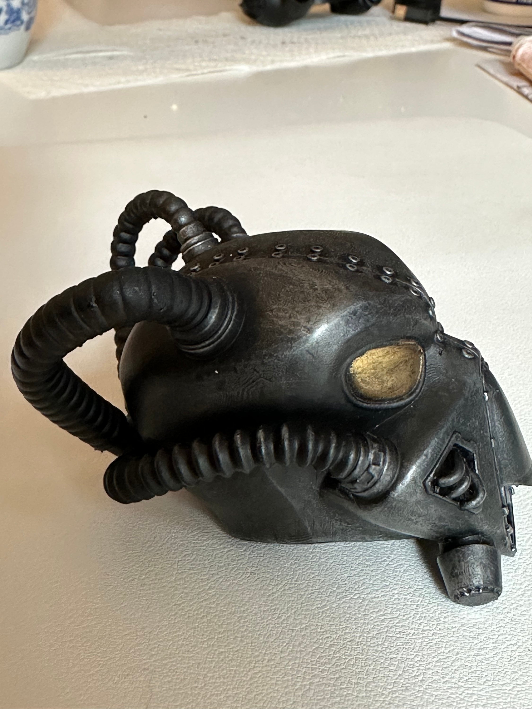 Fallout Advanced Power Armor Helmet, Desk Accessory / Ornament - Etsy