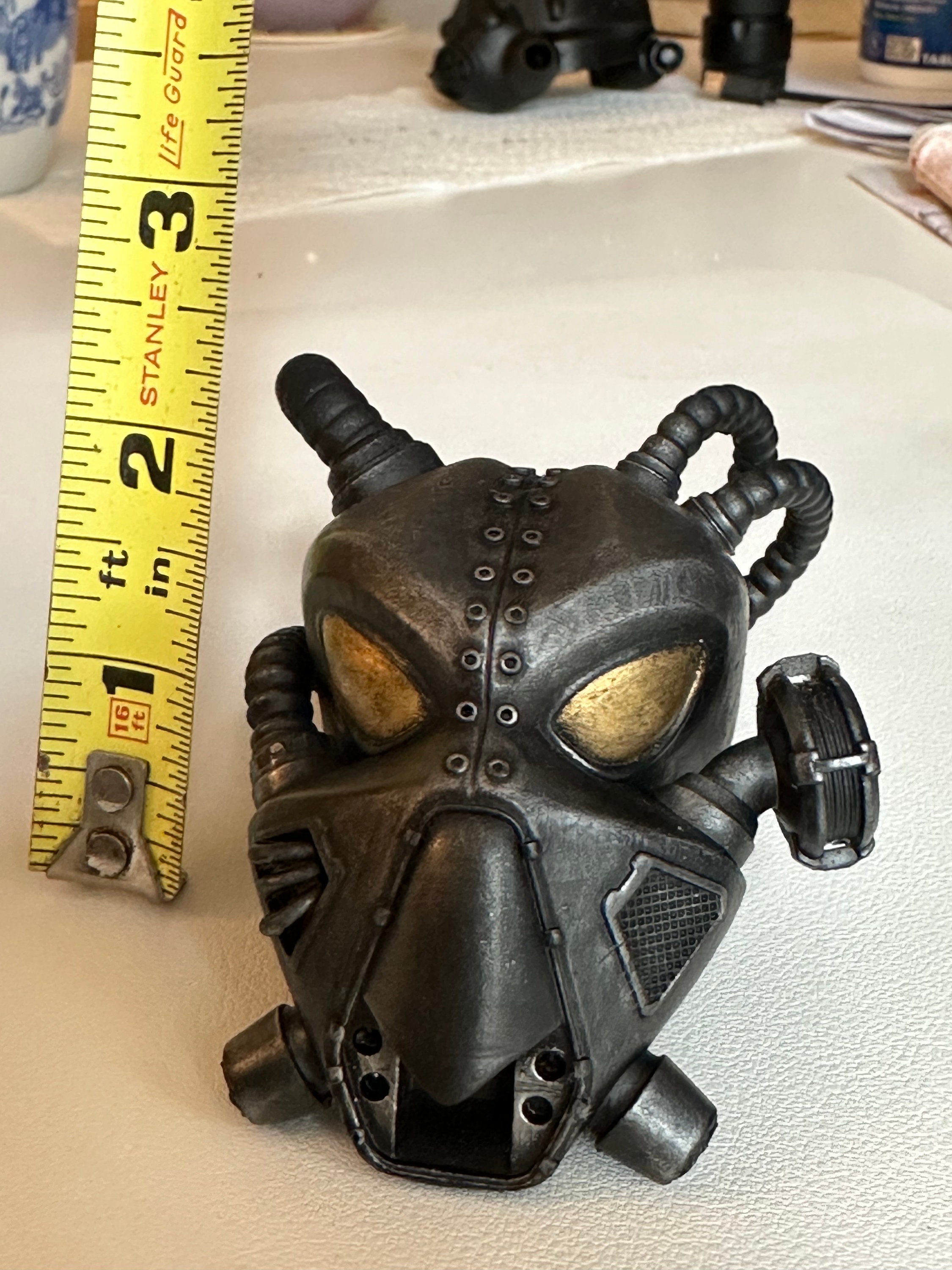 Fallout Advanced Power Armor Helmet, Desk Accessory / Ornament - Etsy