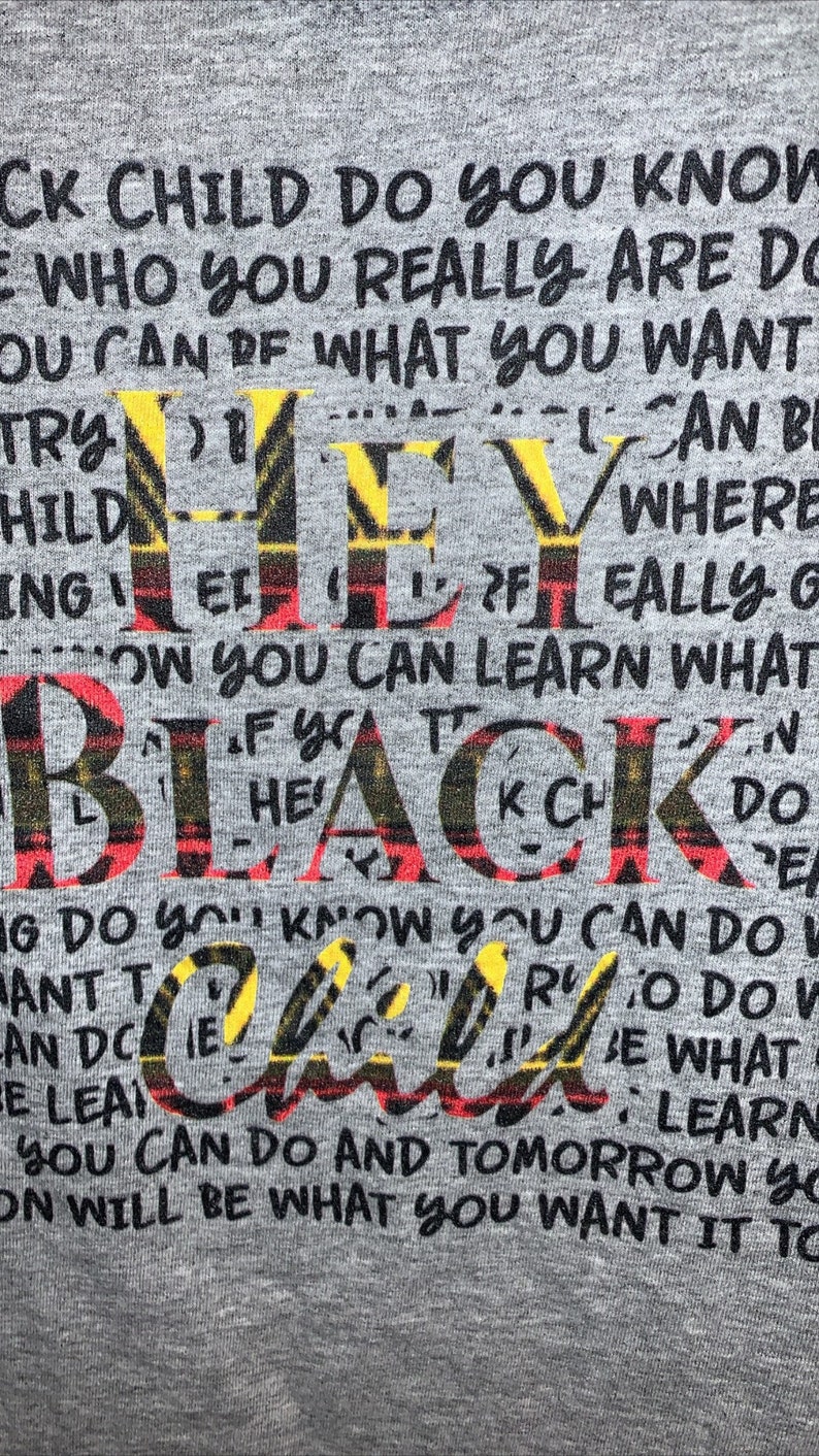 Hey Black Child | Etsy