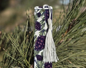 Pine Lesezeichen - Aluminium - Mit Quaste
