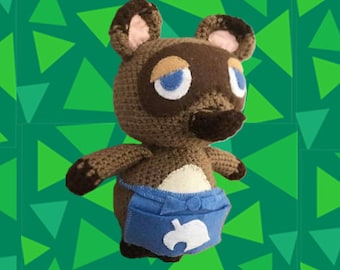 Tom Nook crochet pattern (PATTERN ONLY)