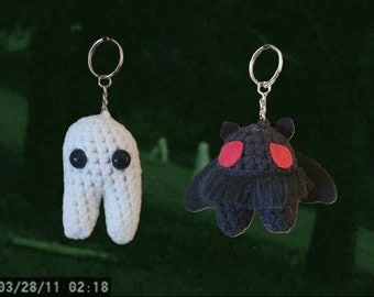 Mothman and Fresno Nightcrawler Crochet Patterns! (PATTERNS ONLY)