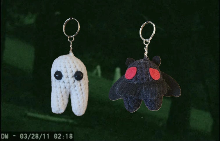 Mothman and Fresno Nightcrawler Crochet Patterns!