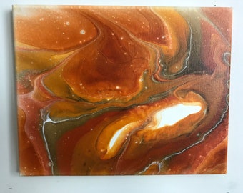 Ökenvibbar Puddle Pour Fluid Art