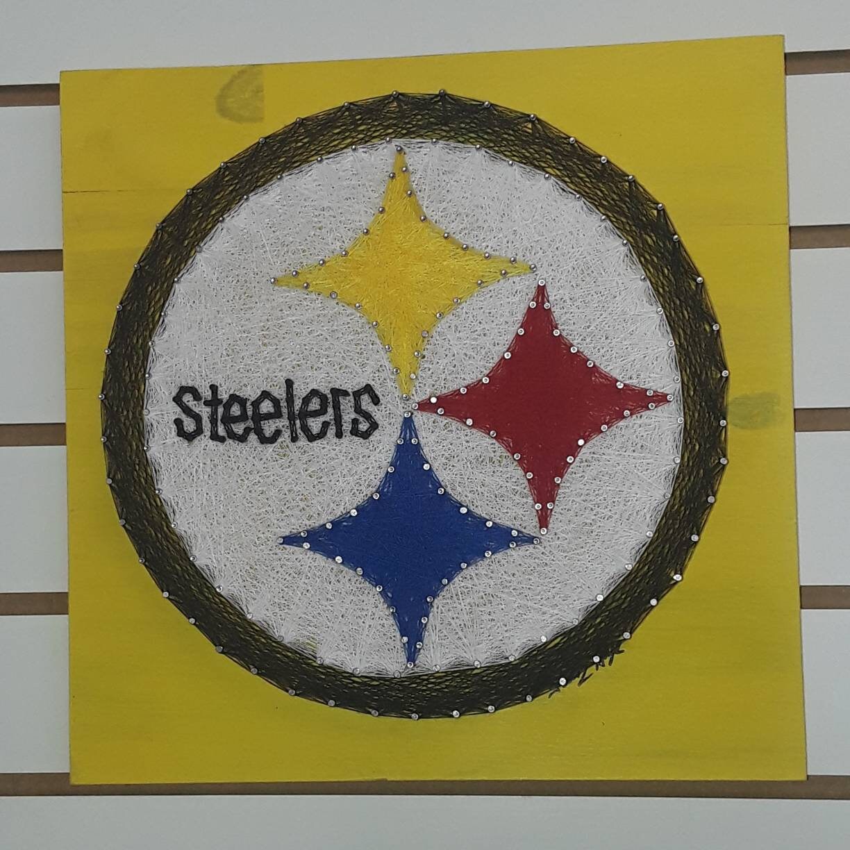 Pittsburgh Steelers String Art Steelers nail art Sports