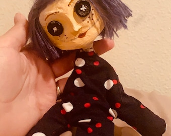 personalized coraline doll