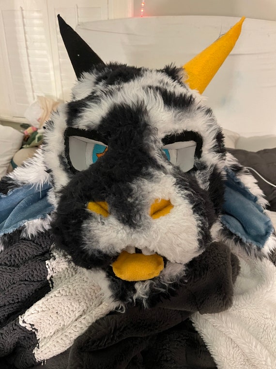 Cow Fursuit Head READ DESCRIPTION Etsy