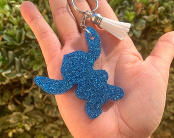 Stitch Keyring Lilo and Stitch Keychain Enamel Bag Charm Birthday Gift # 318