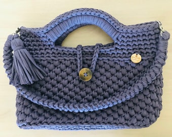 パターン クロシェ トートバッグ アウレリア