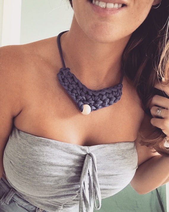 PATTERN Easy Crochet Necklace