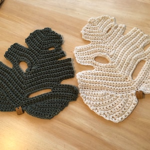 PATTERN Monstera Leaf Crochet