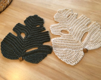 PATTERN Monstera Leaf Crochet