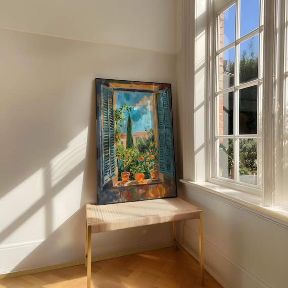 開いた窓のアンリ・マティスの版画、アンリ・マティス風フォーヴィスム