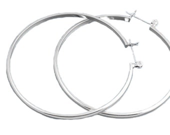 In Season Jewelry 925 Sterling Silver 11mm Classic Plain Huggie Hoop Earrings For Preteens & Teens - Foto 11