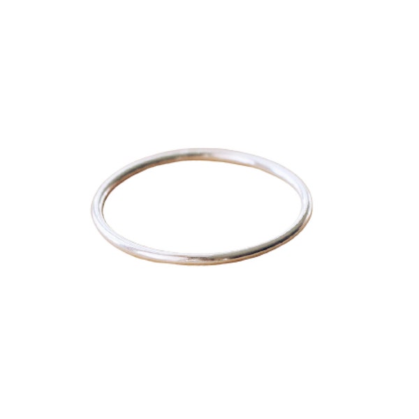 Thin Silver Toe Ring