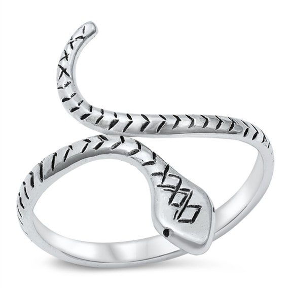 Thumb Ring Sterling Silver Snake Ring Snake Toe Ring Wrap Ring Rings for Women 925 Snake Thumb Ring unisex ring Size 4 to 10