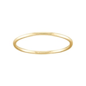 Delicate 14k Gold Toe Ring for Women and Teens - Minimalist Foot Jewelry