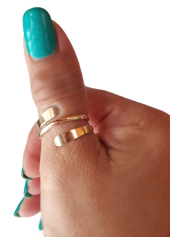 Skinny Thumb Ring By Sarah Hickey | notonthehighstreet.com