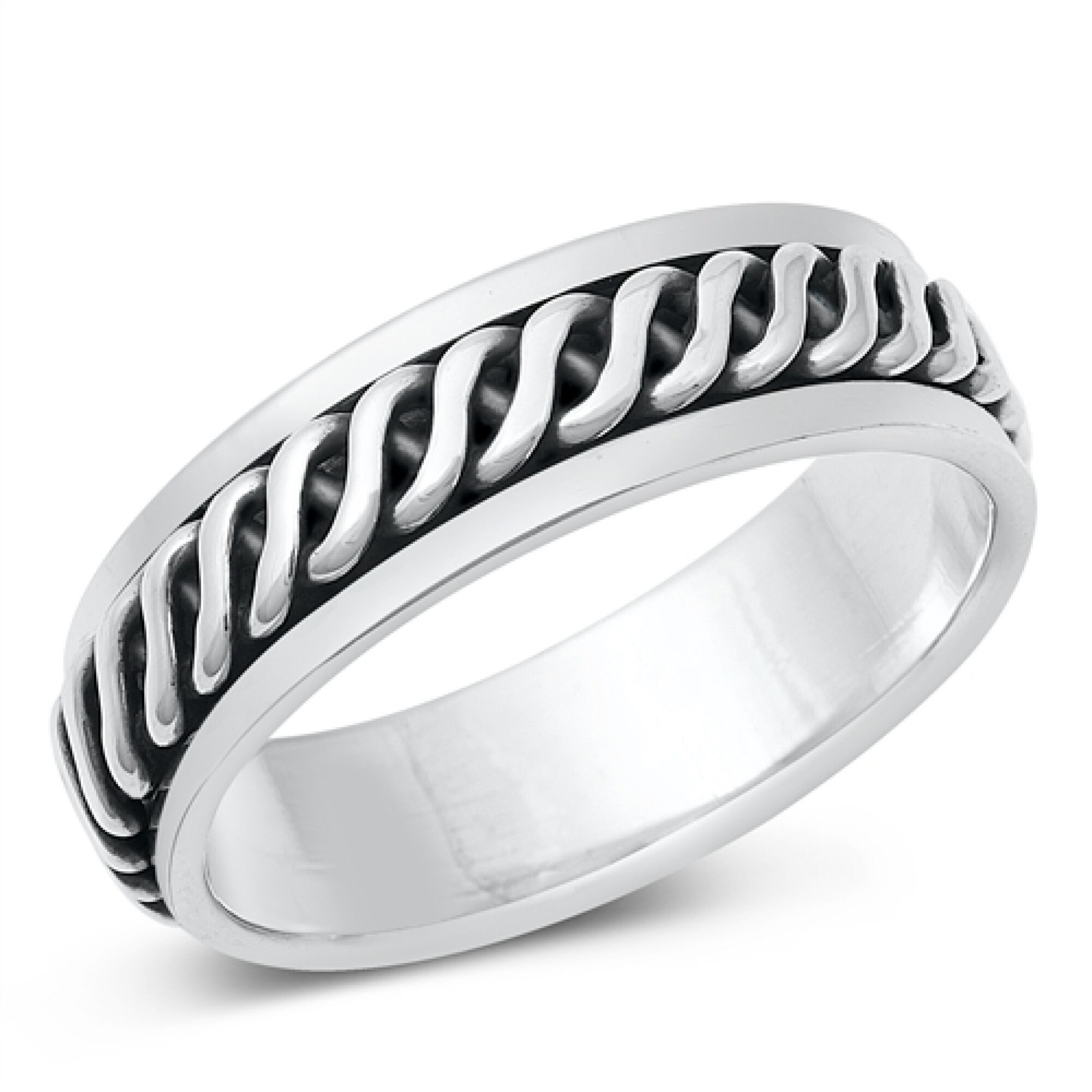 Boyfriend mens silver ring designs deals