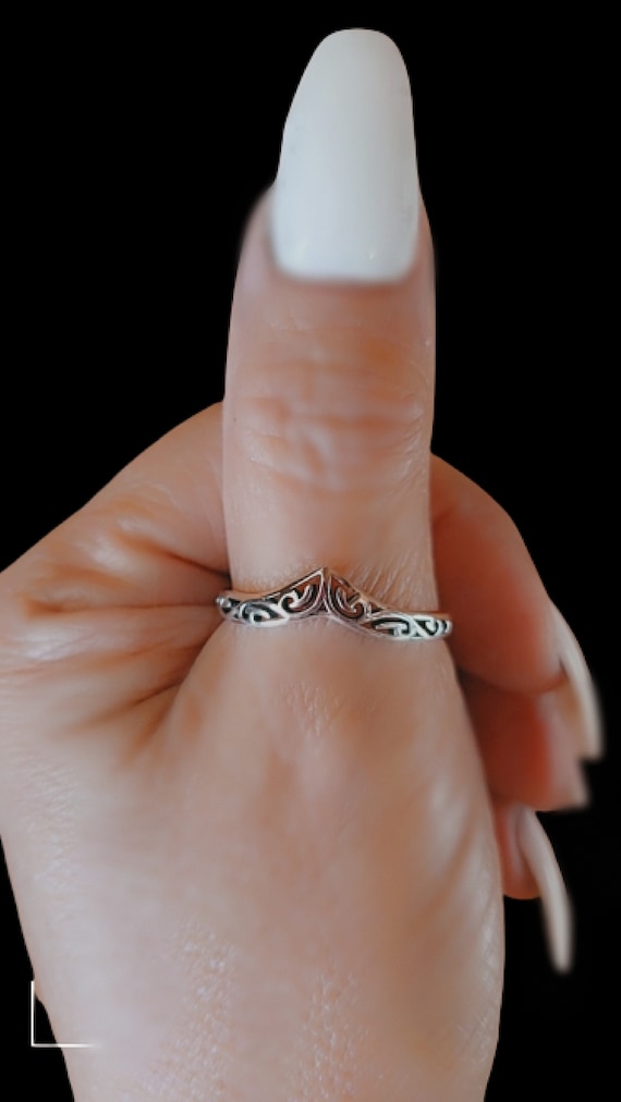 Buy quality 92.5 Silver Mate Polish Thumb ring in Ahmedabad