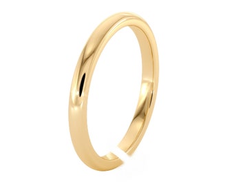 3mm Runder 14k Gold Filled Big Toe Ring | Minimalistische Gold Zehenringe für Frauen