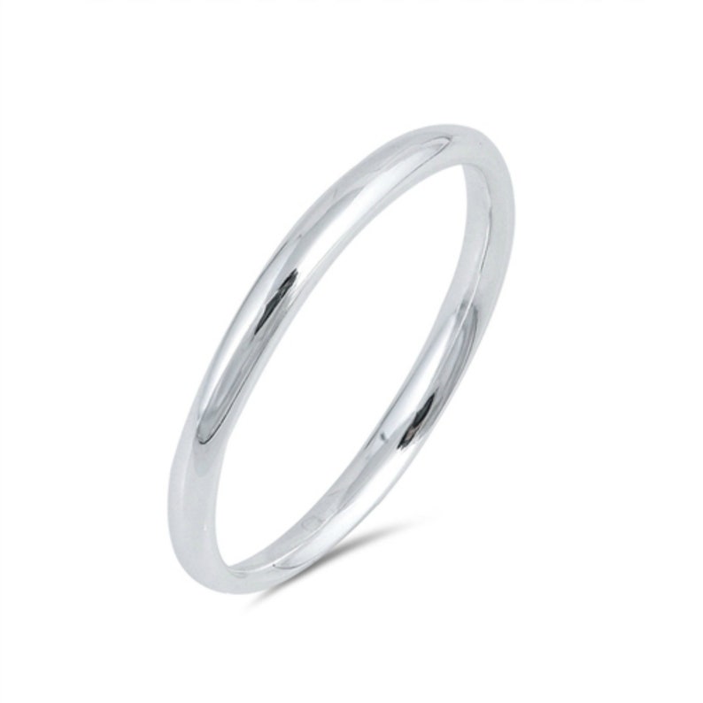 Dainty Ring Guard Size 3 2mm Plain Wedding Band Toe Ring Minimalist 925 Toe Ring Sterling Silver Toe Ring Plain Wedding Band