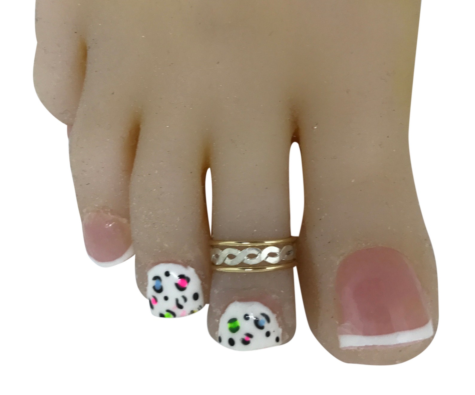 Toe Ring Gold Toe Ring 14k Gold Filled Stacked Toe Rings Etsy