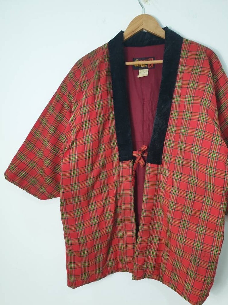Japanese Hanten Padded Kimono Warm Wear Jacket Japan Traditional Clothing PG10