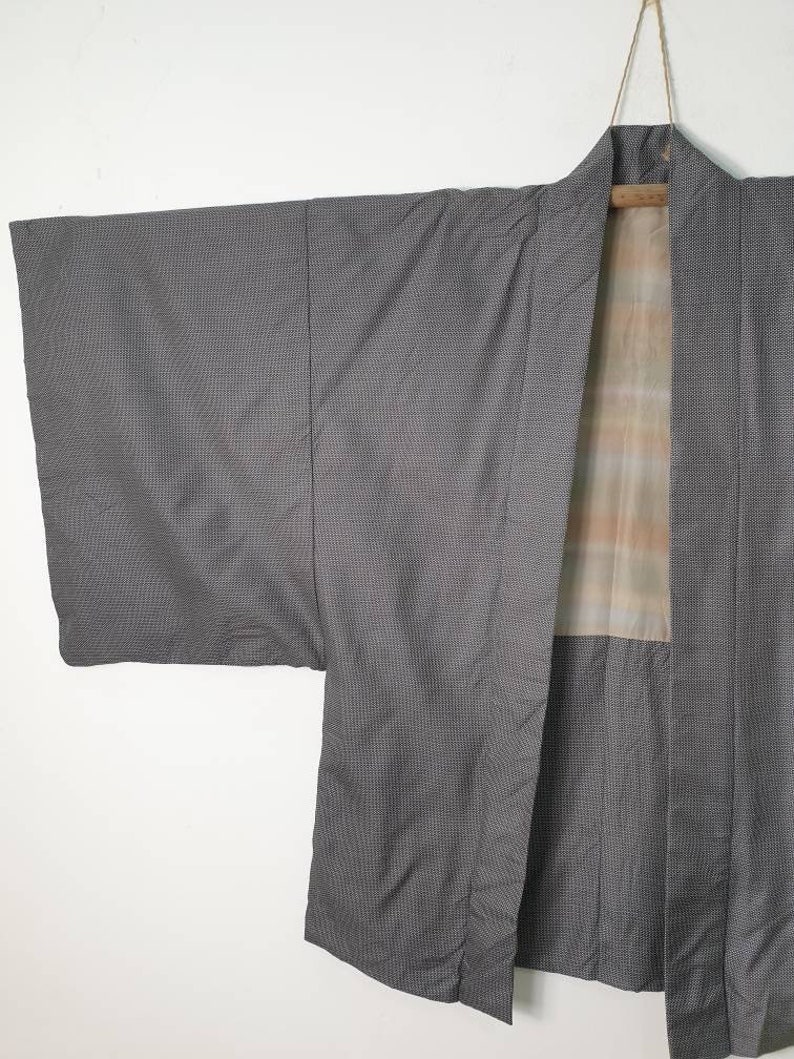 Japanese Mens Haori Montsuki Kimono Japan Traditional Clothing | Etsy