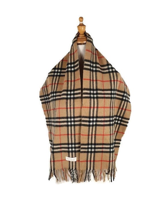 burberry like plaid scarf