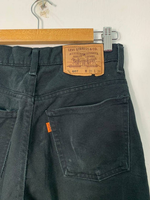 levis 607 orange tab