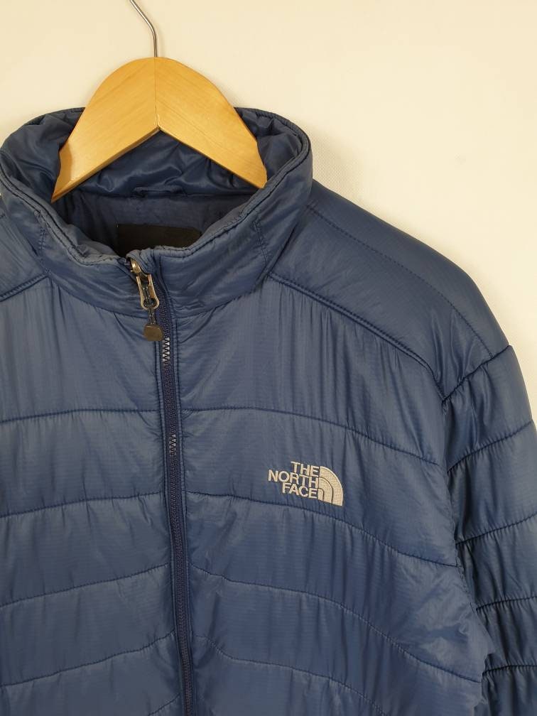 The North Face Puffer Down Jacket Blue Jacket Goose Down | Etsy