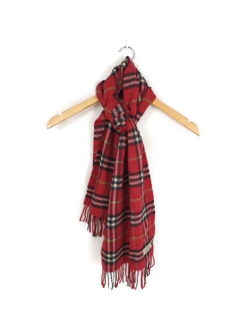 etsy burberry scarf