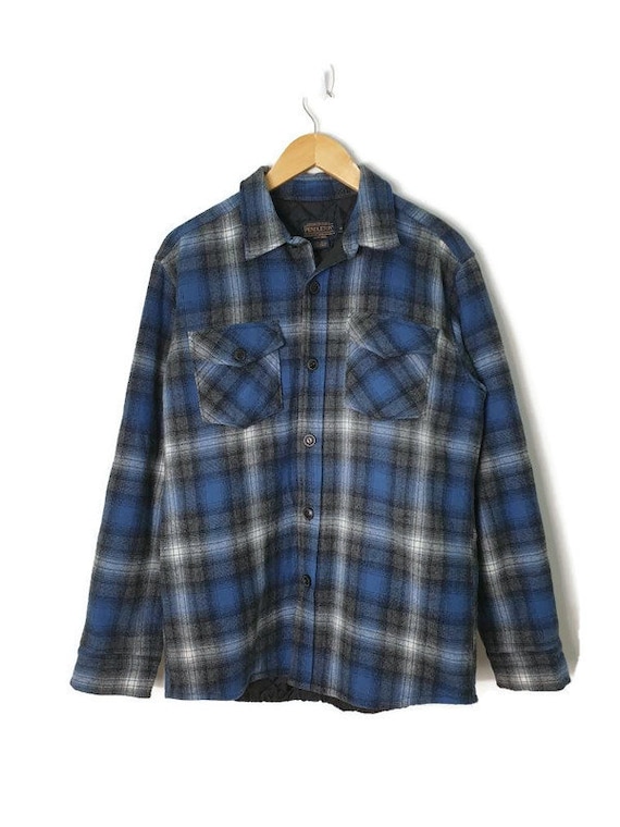 Pendleton Padded Flannel Quilted Buttons Up jf4