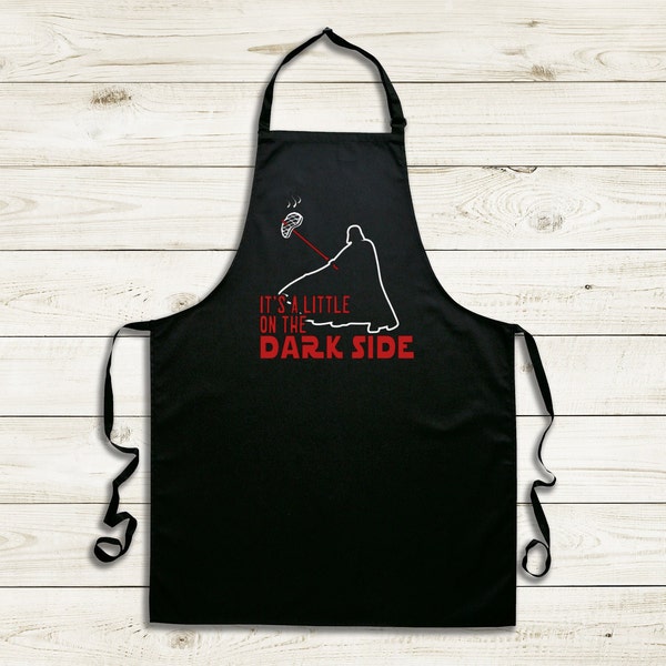 Dark Side Apron; Grilling Apron; black apron