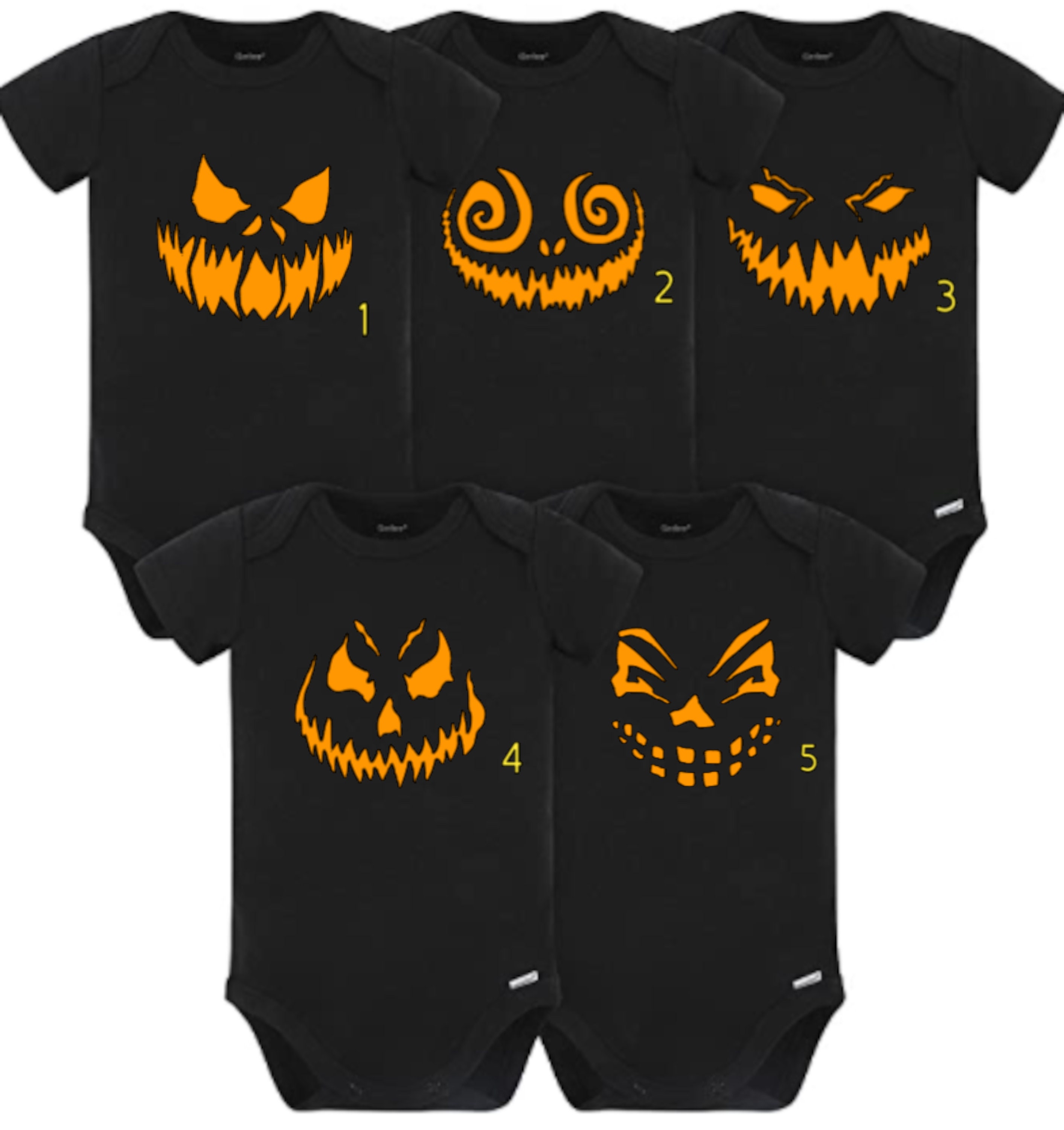 Jack-o-lantern Bodysuit for Babies 
