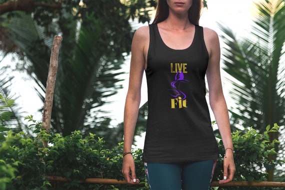 トップス Livefit Ladies Tech Performance Tank Live Fit, Fitness Tank Top, Workout Tank, Womens Tank Top