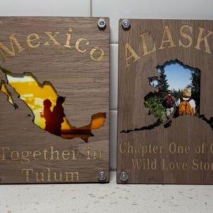 4x6 Custom Engraved Picture Frames