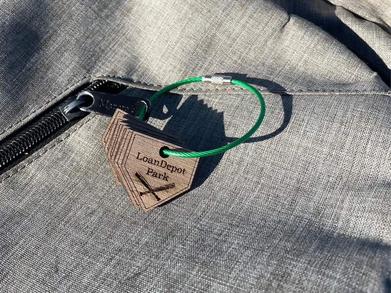 All 30 MLB Home Plate Baseball Parks Keychain Etsy