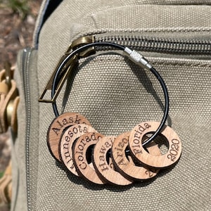 Travel Accessories, Travel inspired keychain collectibles
