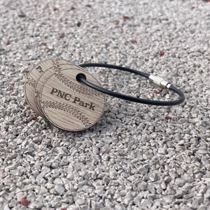 Personalisierte Baseball Keychain, MLB Ballpark Tracker, Major League Baseball Stadion