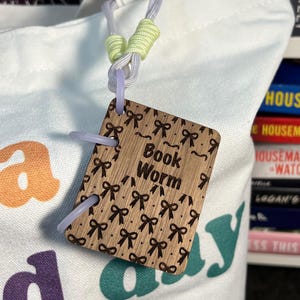 Miniature Book Reading Journals Book Log for Bookworm Gift Idea for Booklover Reading Tracker Gift for Reader Display Keychain Log Book