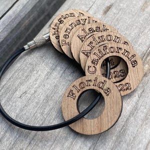Geschenke für Menschen, die reisen, Reiseliebhaber, Reißverschluss Schlüsselbund, Reisetoken