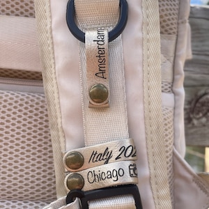 Italy Trip Bag Tags, Rome Vacation Charms, Travel Florence Gifts, Venice Trip Accessories for International Travel