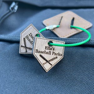 Youth Baseball Team Keychain, Personalized Little League or Club Gift, Coach & Player Keepsake