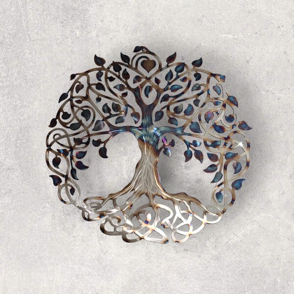 Tree of Life Metal Wall Art - Etsy