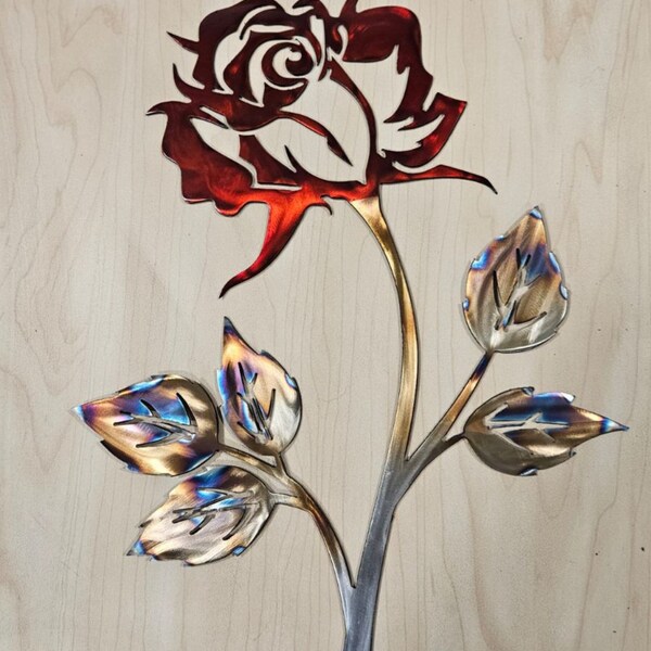 Rose Wall Hanging Etsy