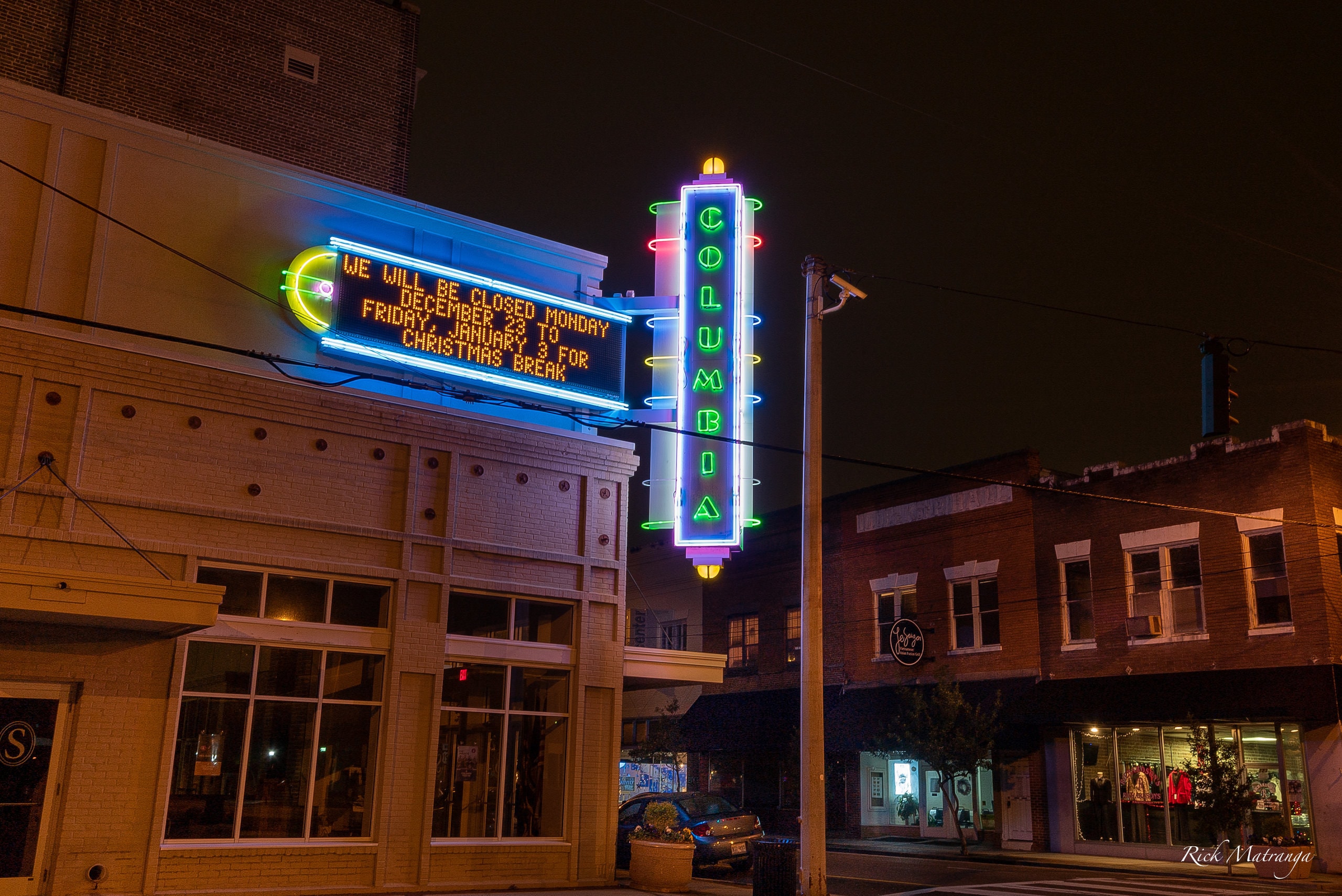Columbia Downtown Hammond LA Theater Etsy