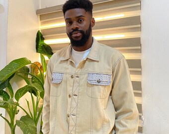 IMPULSE OUTFITS -Summer Vintage Linen Jacket