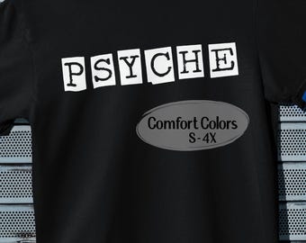 Psyche Retro 80s 90s Sarcasm T-shirt, Gen X Slang Mantra Tee